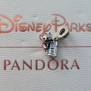 PANDORA Disney Parks Stich Tower of Terror Charm ALE S925